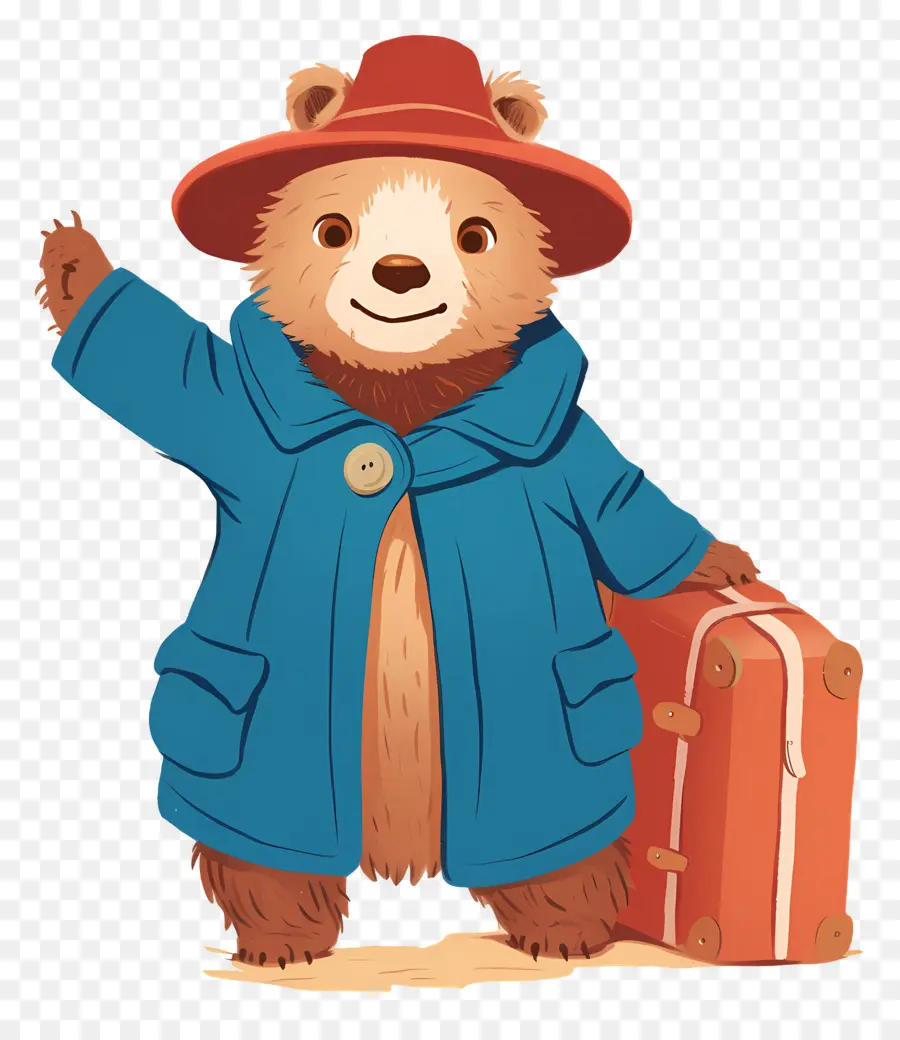 Paddington，Oso De Dibujos Animados PNG