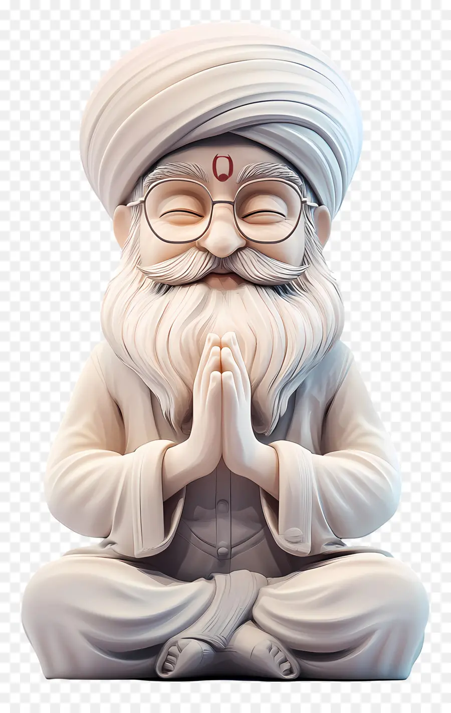 Gurú Nanak Jayanti，Estatua Con Gafas PNG