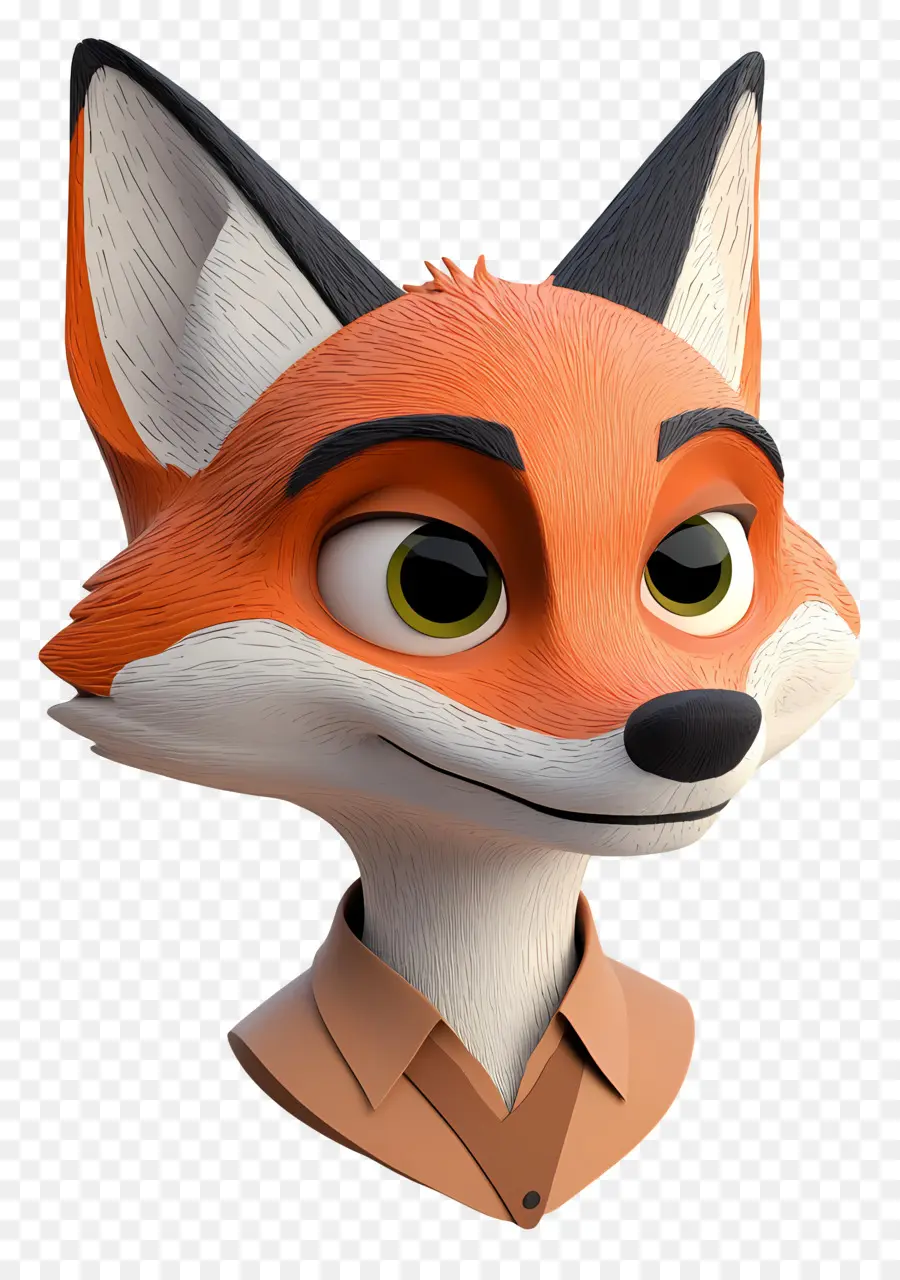 Nick Wilde，Zorro De Dibujos Animados PNG