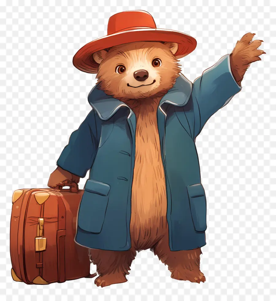 Paddington，Oso De Dibujos Animados PNG