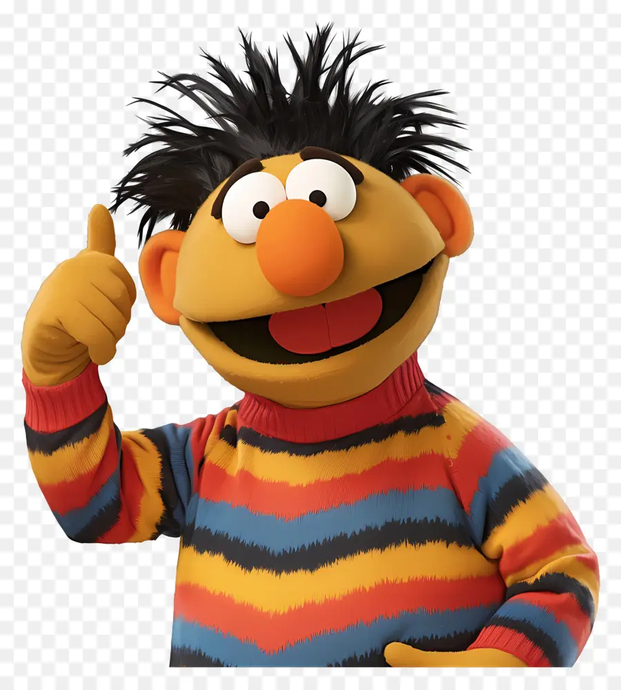 Ernie，Personaje De Dibujos Animados PNG