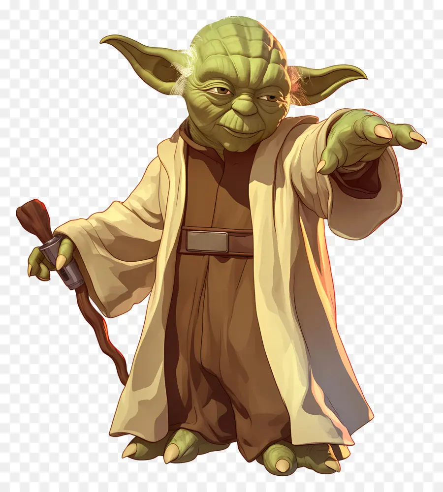 Yoda，Extranjero Sabio Verde PNG