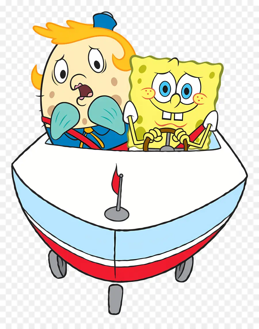 Bob Esponja，Paseo En Barco Con Personajes PNG