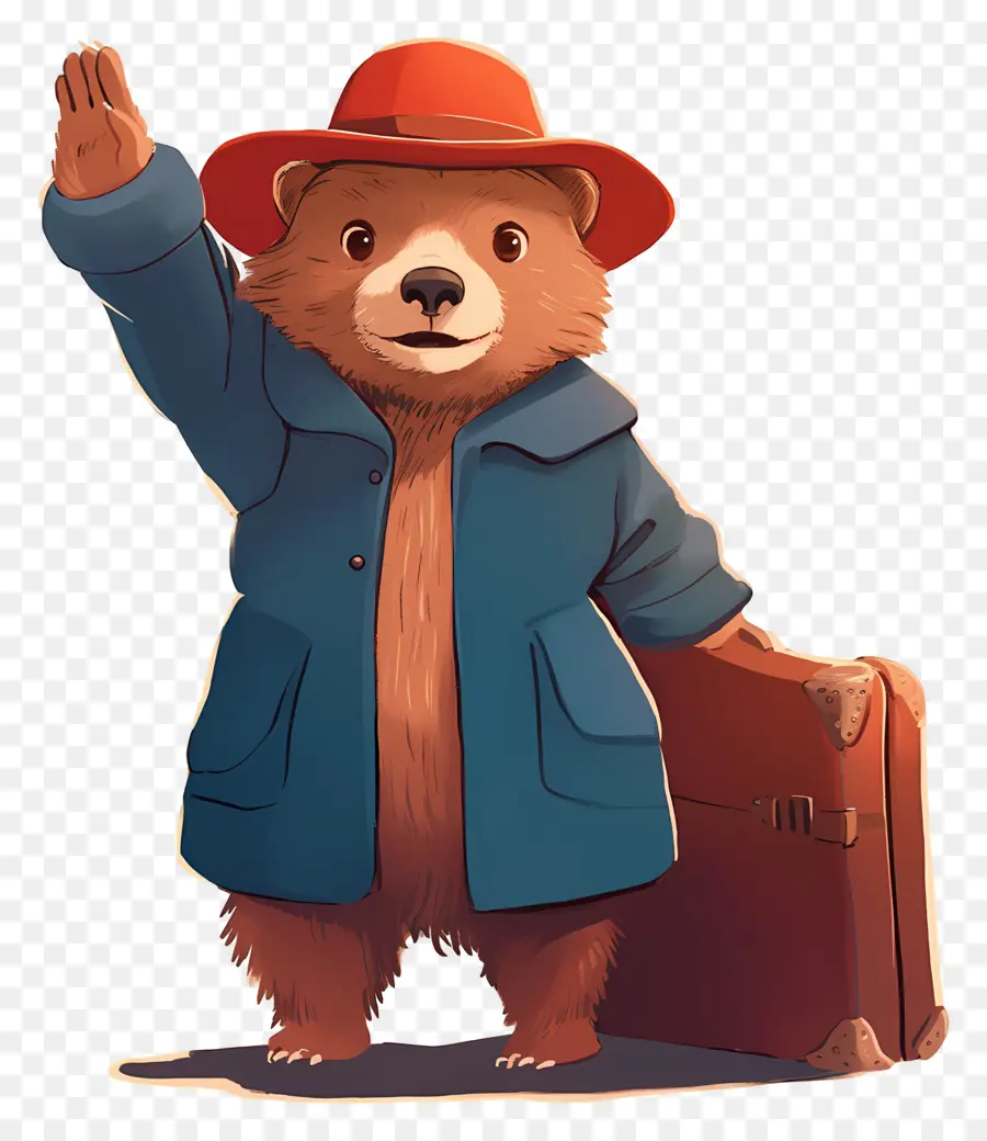 Paddington，Oso De Dibujos Animados PNG