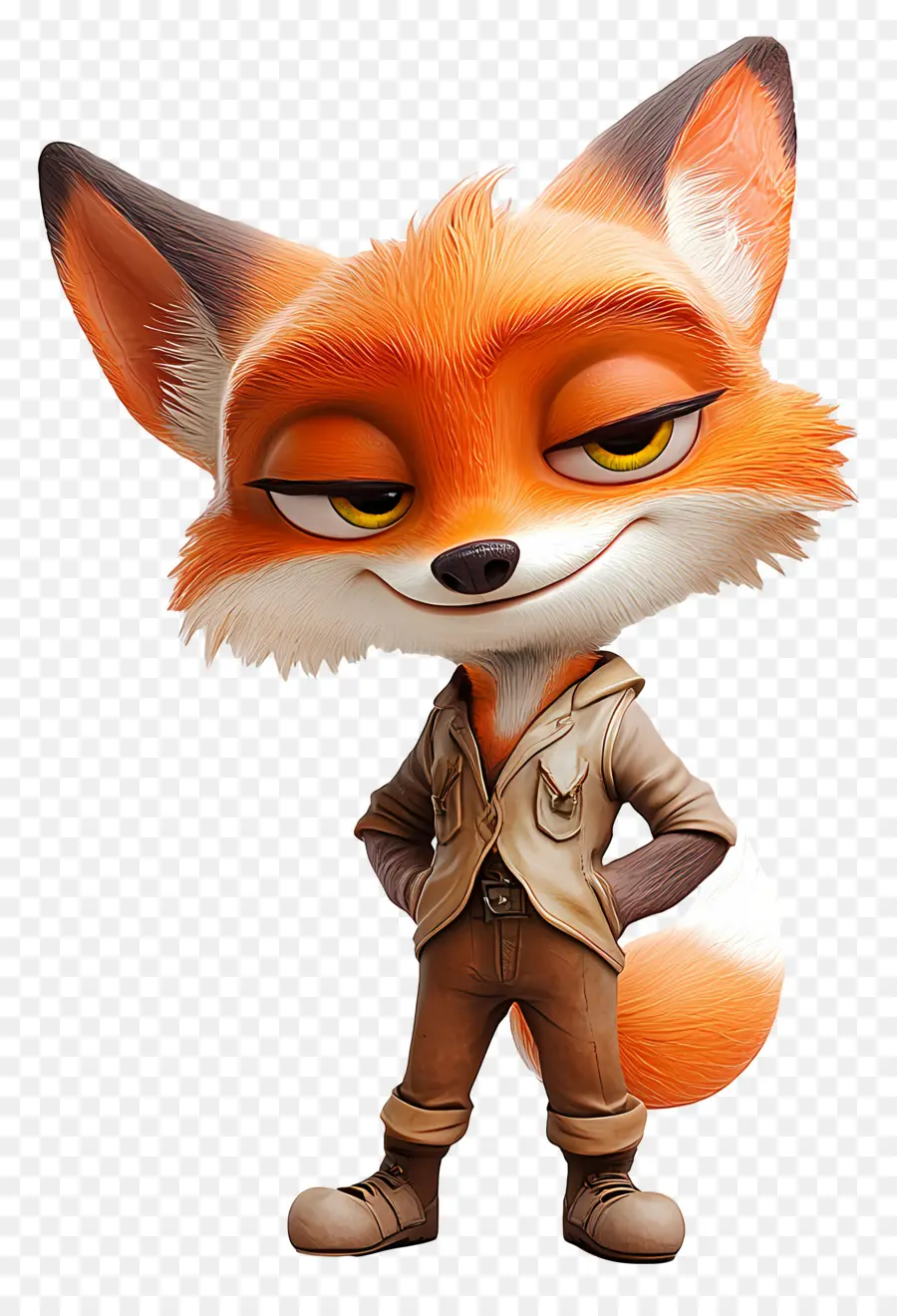 Nick Wilde，Zorro De Dibujos Animados PNG