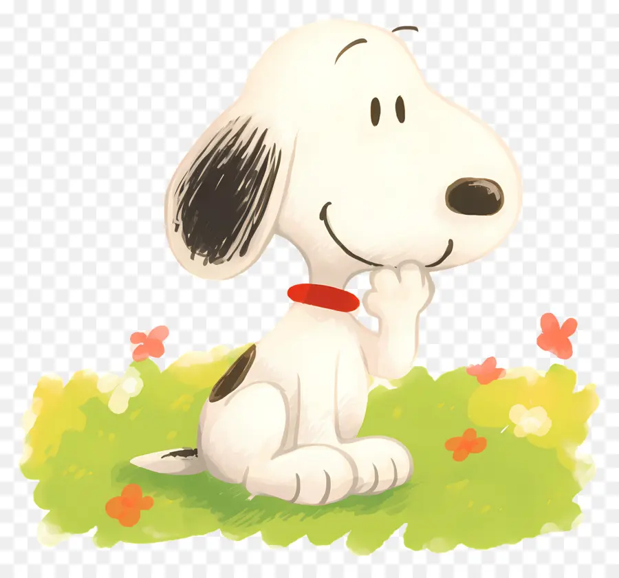 Primavera Snoopy，Perro De Dibujos Animados PNG