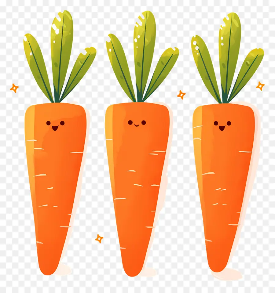 Zanahorias，Lindas Zanahorias PNG