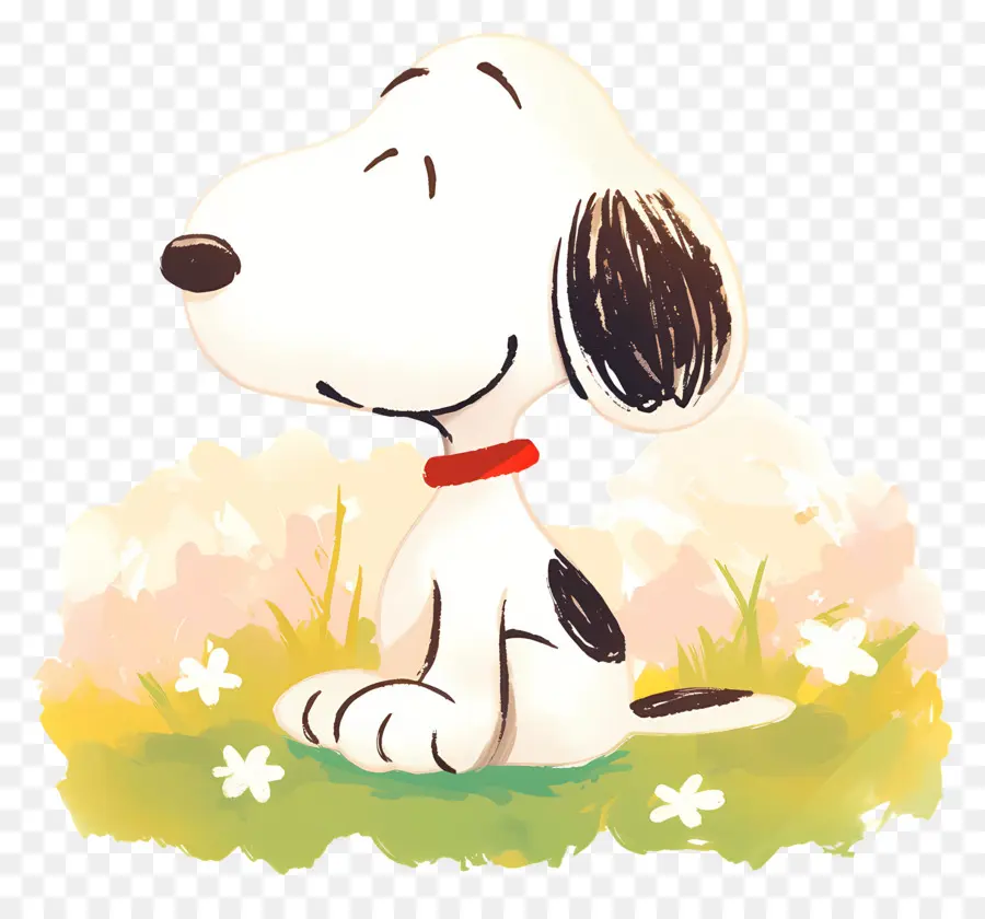 Primavera Snoopy，Perro De Dibujos Animados PNG