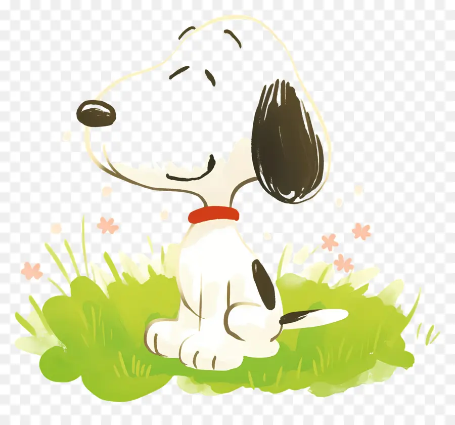 Primavera Snoopy，Perro De Dibujos Animados PNG