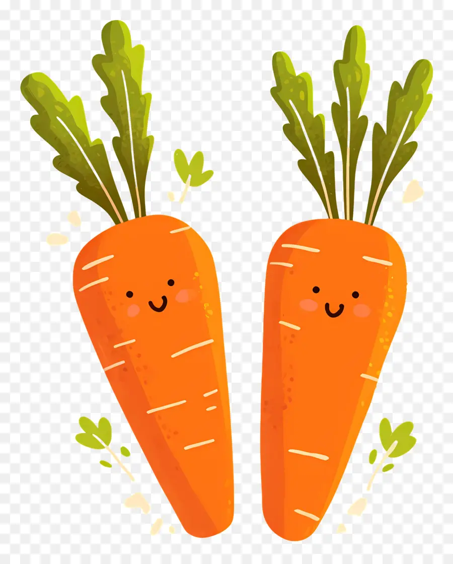 Zanahorias，Lindas Zanahorias PNG