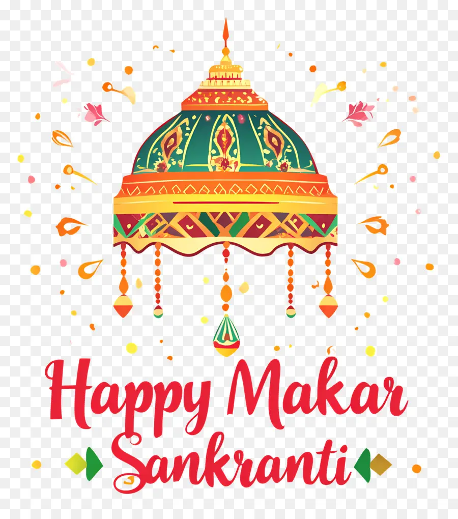 Makar Sankranti，Cúpula Decorativa PNG