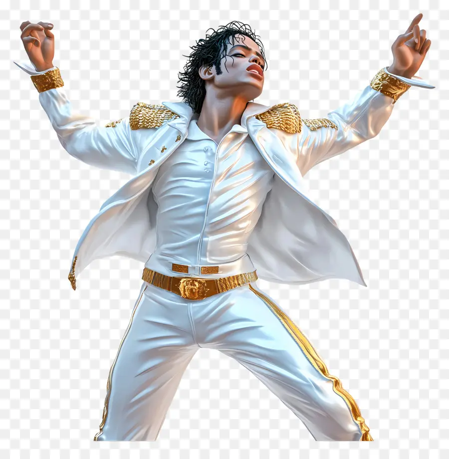 Michael Jackson，Bailarín PNG