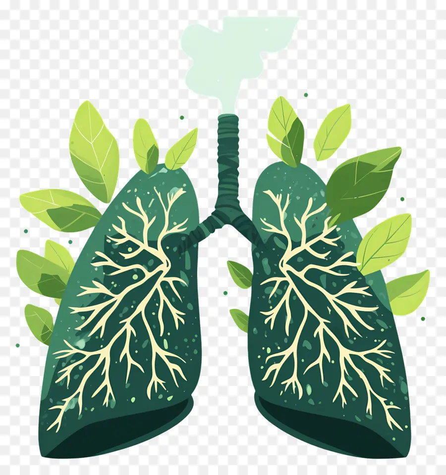 Día Nacional De Prevención De La Contaminación，Tierra Con Pulmones PNG