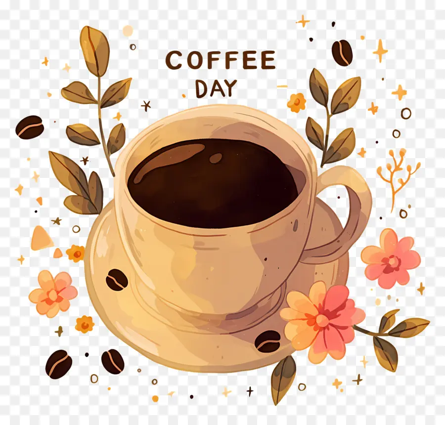 Día Internacional Del Café，Taza De Cafe PNG