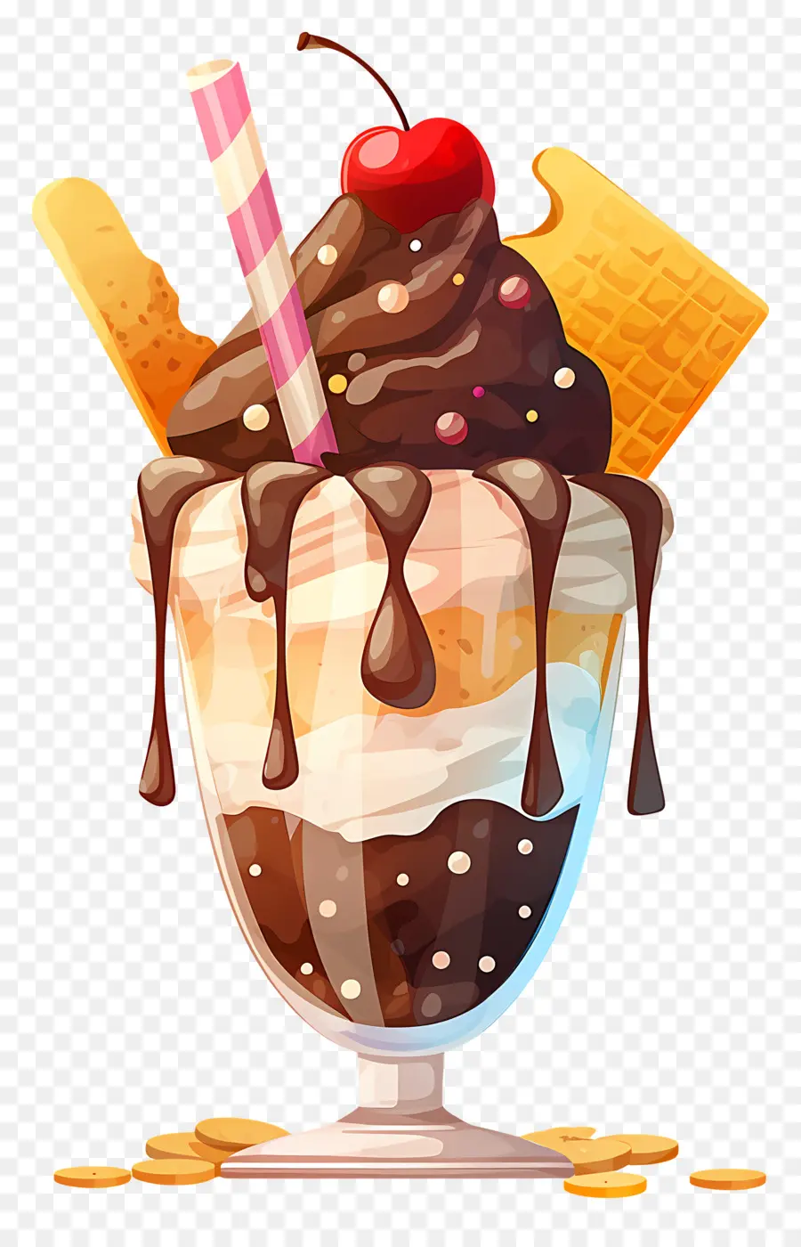 Día Nacional Del Helado，Helado De Helado PNG