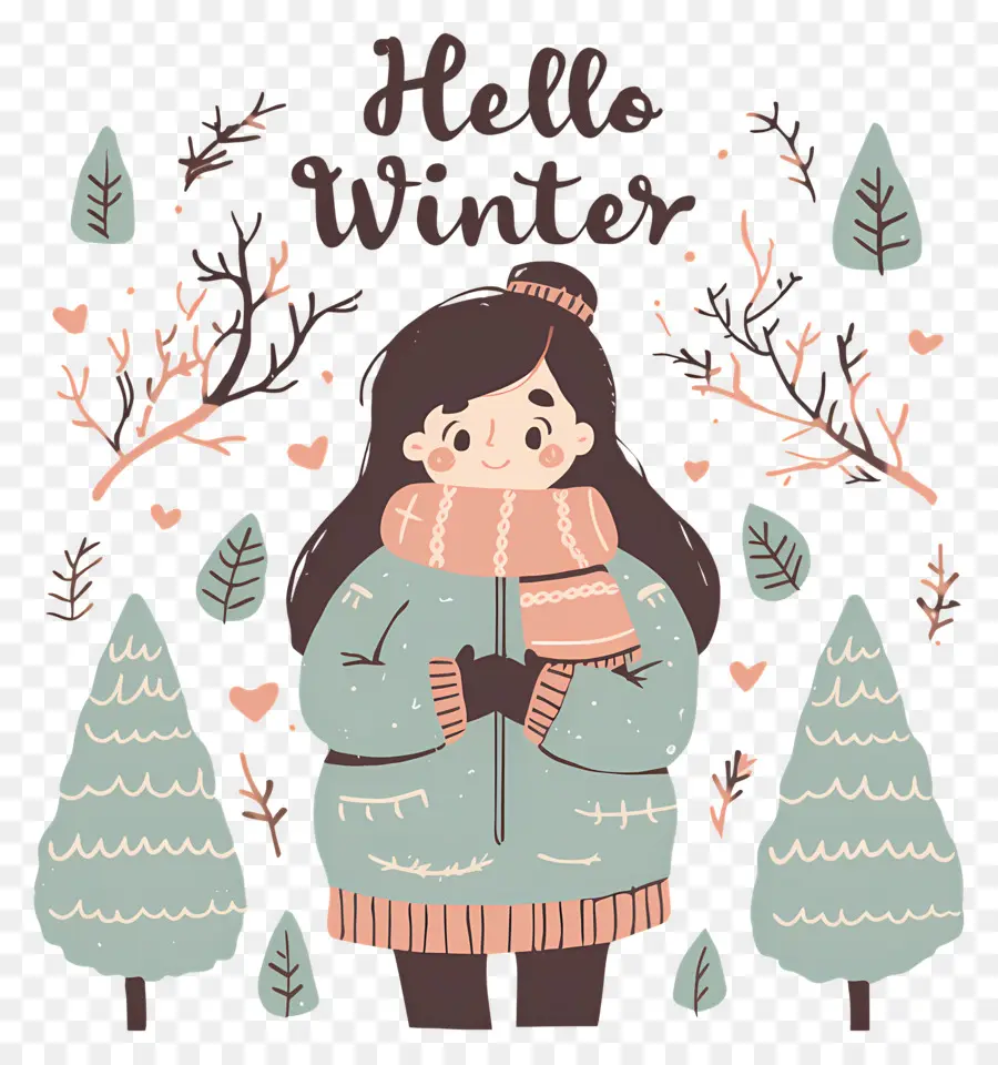 Hola Invierno，Invierno PNG