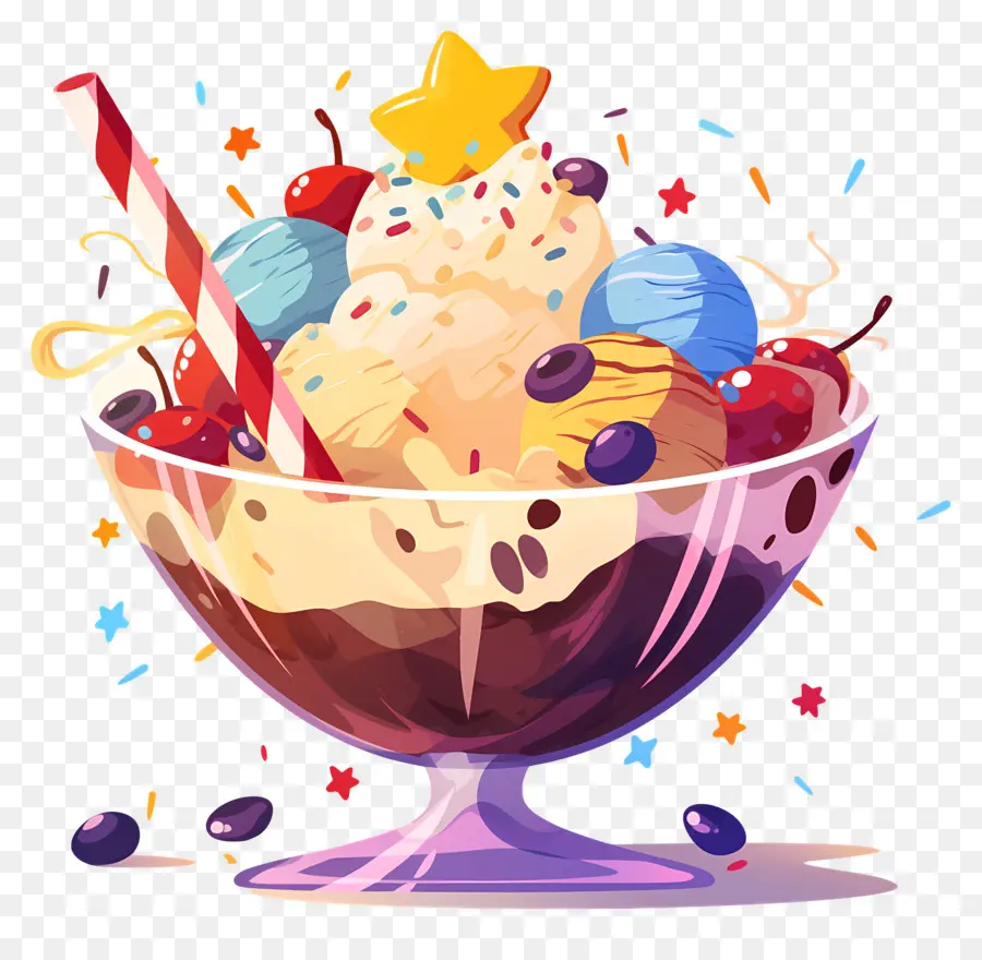 Día Nacional Del Helado，Helado De Helado PNG