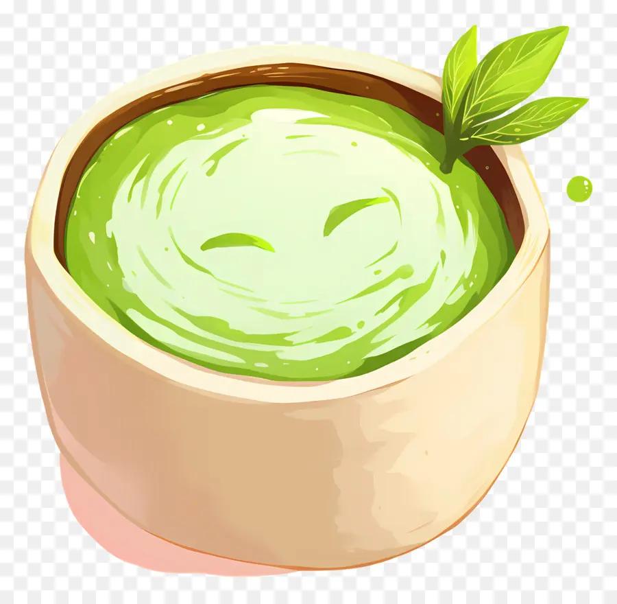 Té Con Leche Matcha，Té Verde PNG