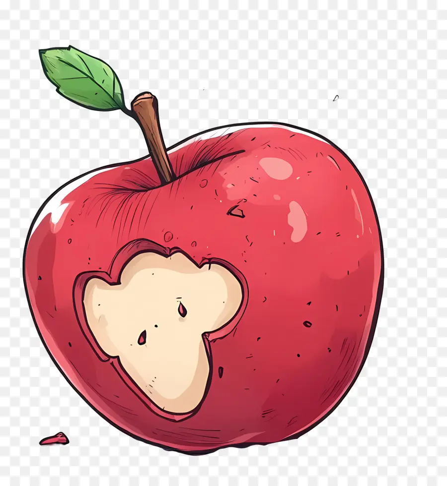 Manzana，Rojo PNG