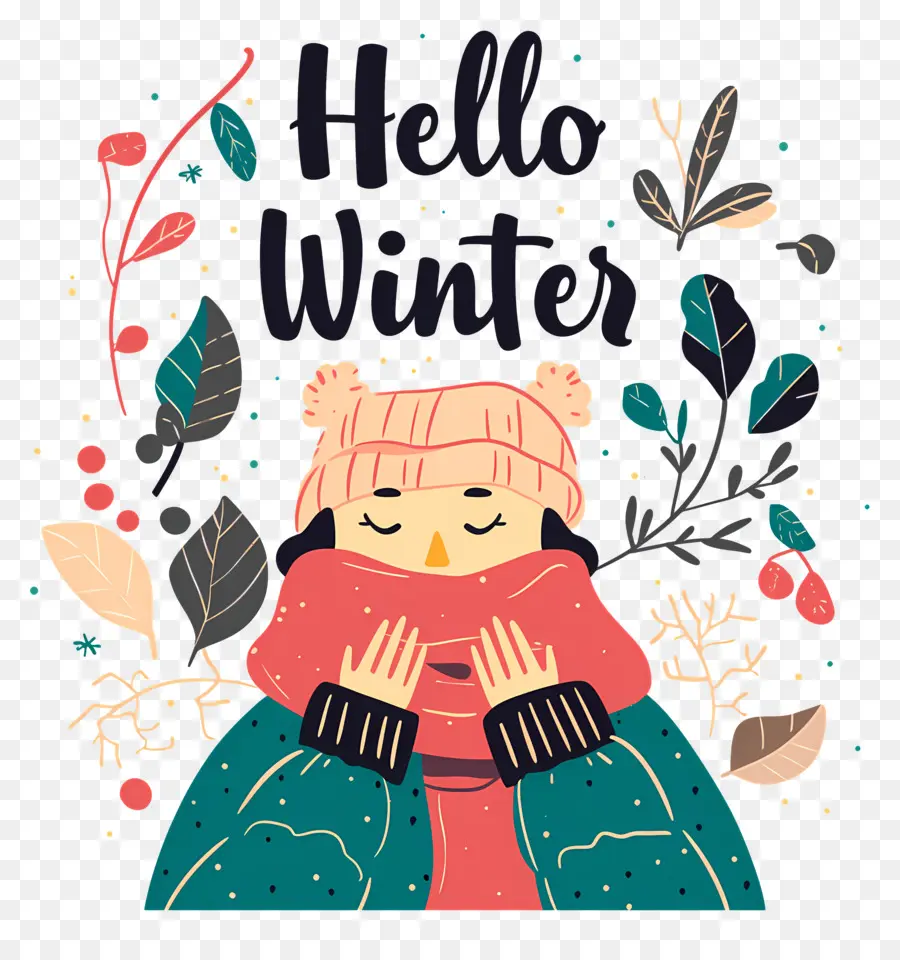 Hola Invierno，Invierno PNG