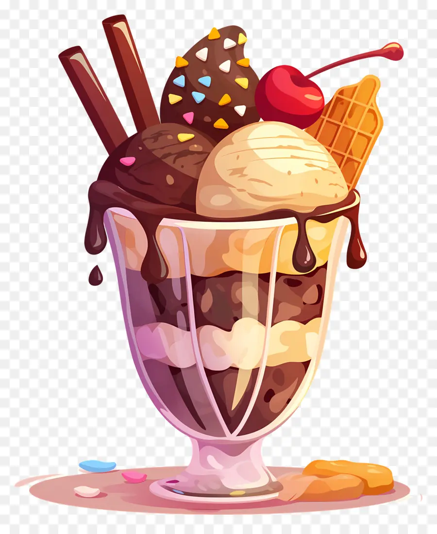 Día Nacional Del Helado，Helado De Helado PNG