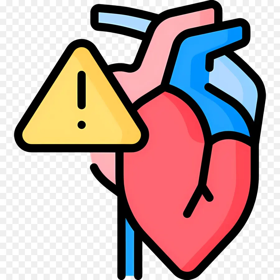 Infarto De Miocardio，Icono De Advertencia Del Corazón PNG