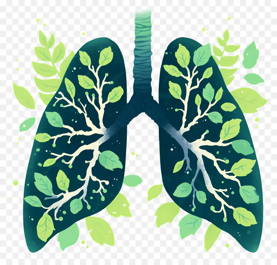 Día Nacional De Prevención De La Contaminación，Tierra Con Pulmones PNG