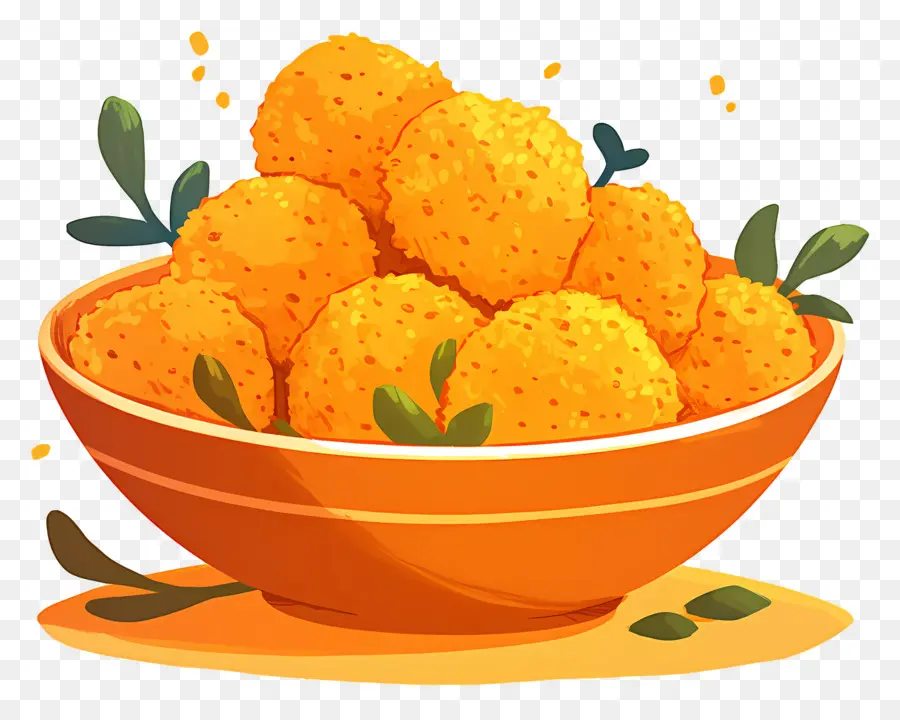 Nuggets De Pollo Frito，Bolas De Queso PNG