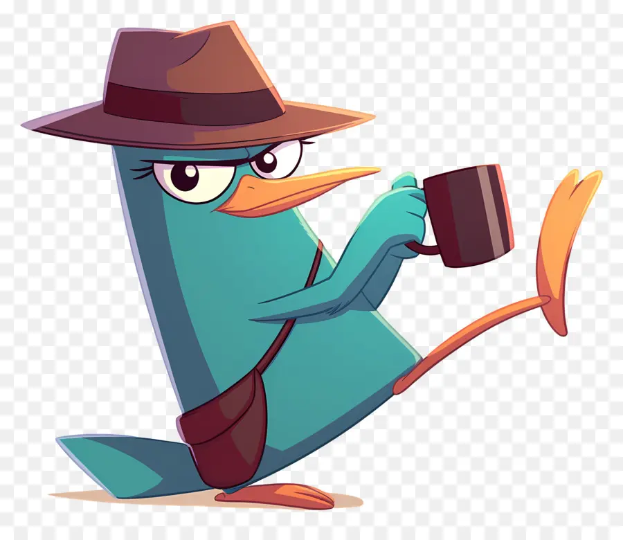 Perry El Ornitorrinco，Ornitorrinco De Dibujos Animados PNG