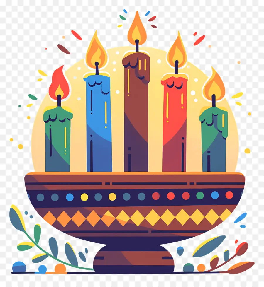 Velas Kwanzaa，Velas PNG