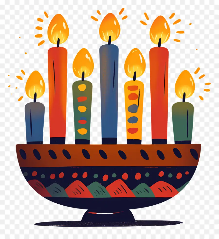 Velas Kwanzaa，Velas PNG