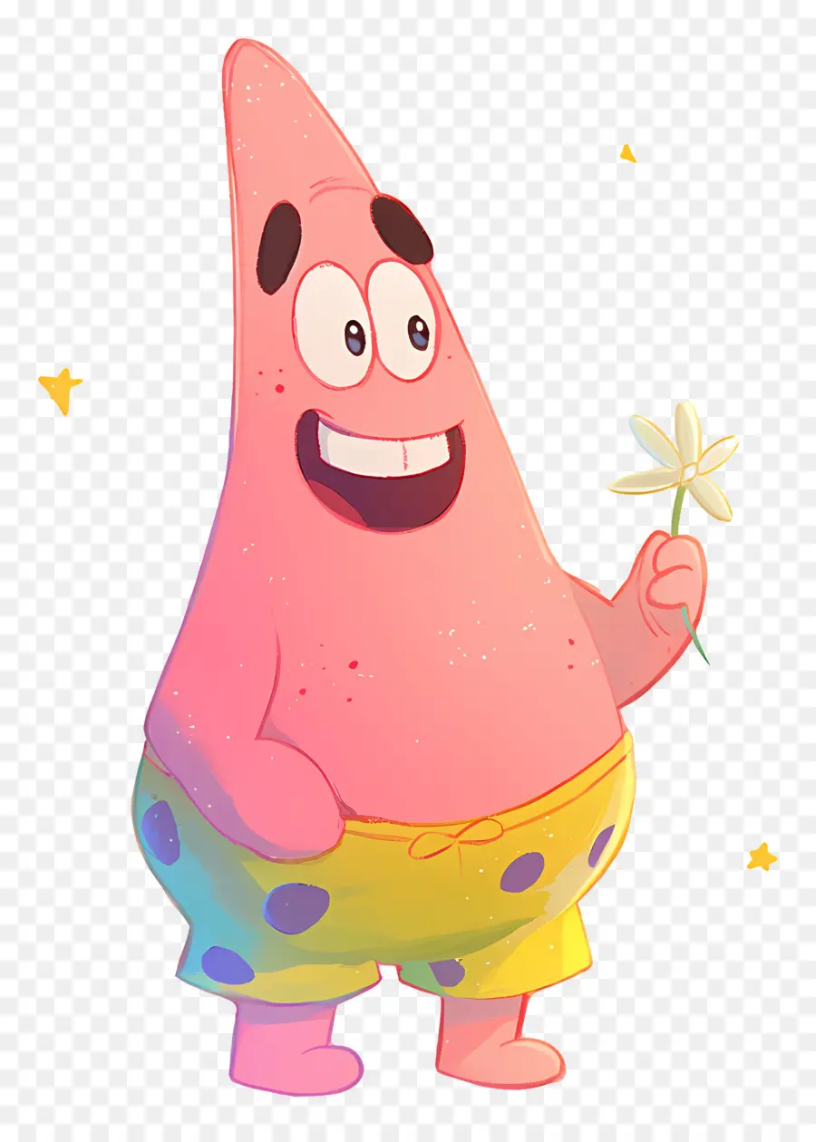 Patricio Estrella，Estrella De Mar De Dibujos Animados PNG