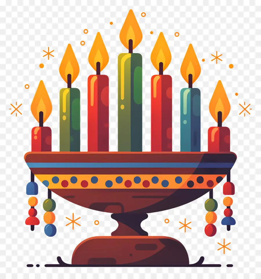 Velas Kwanzaa，Velas PNG