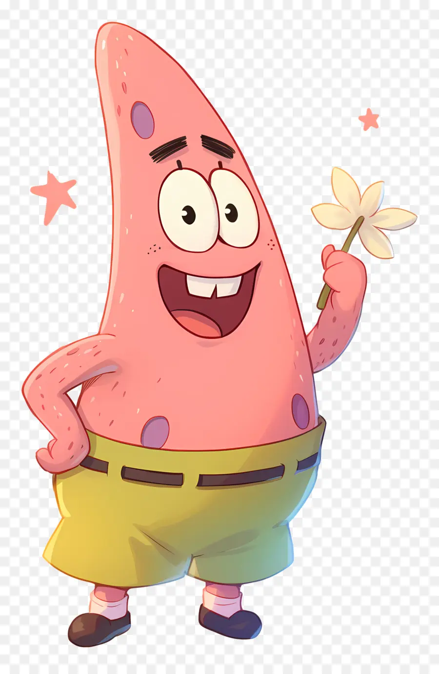 Patricio Estrella，Estrella De Mar De Dibujos Animados PNG