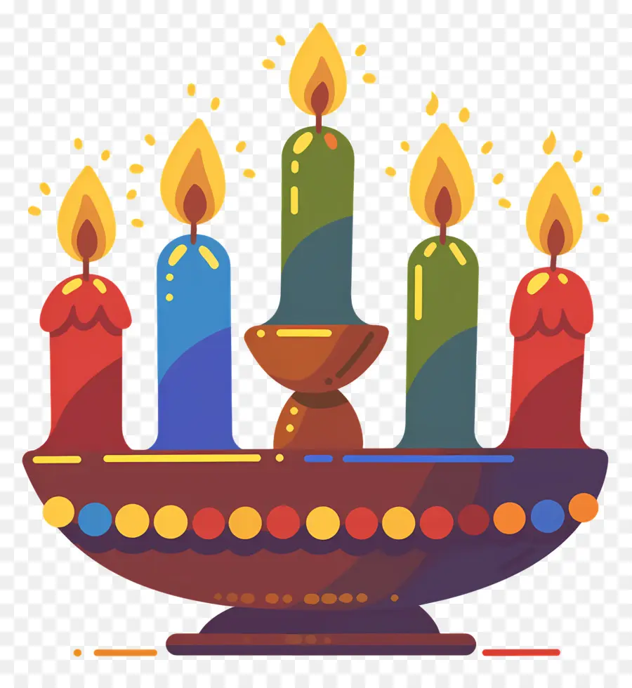 Velas Kwanzaa，Velas PNG