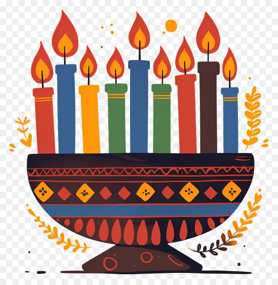 Velas Kwanzaa，Velas PNG