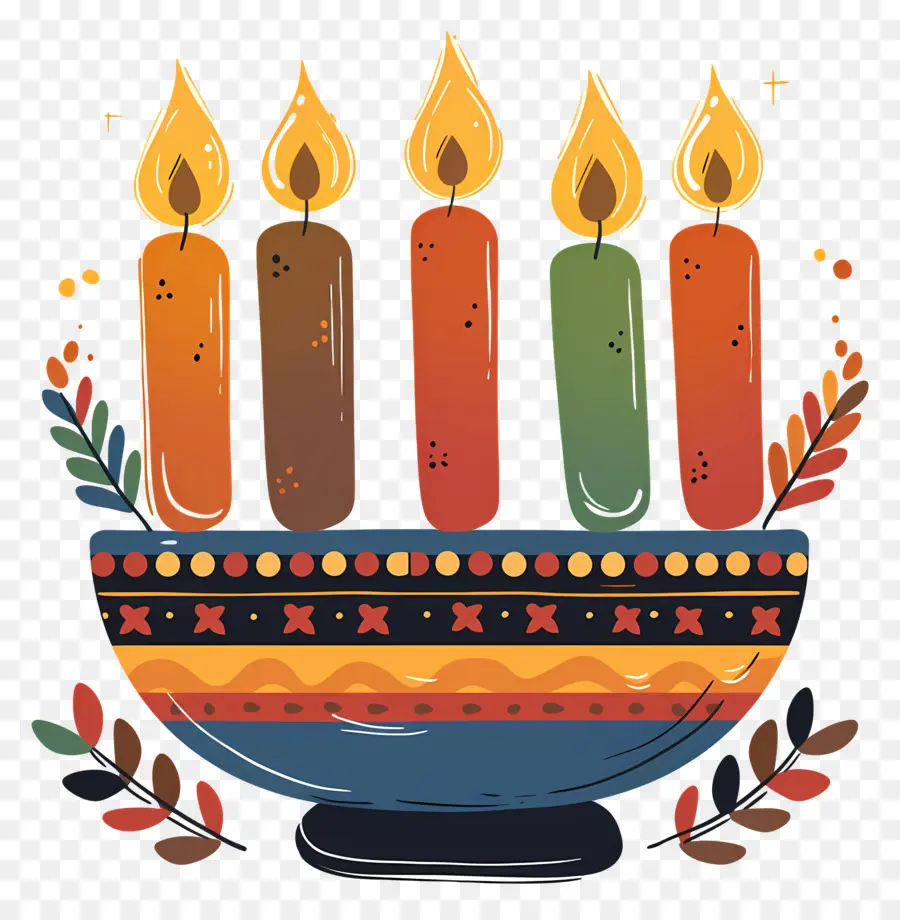 Velas Kwanzaa，Velas PNG