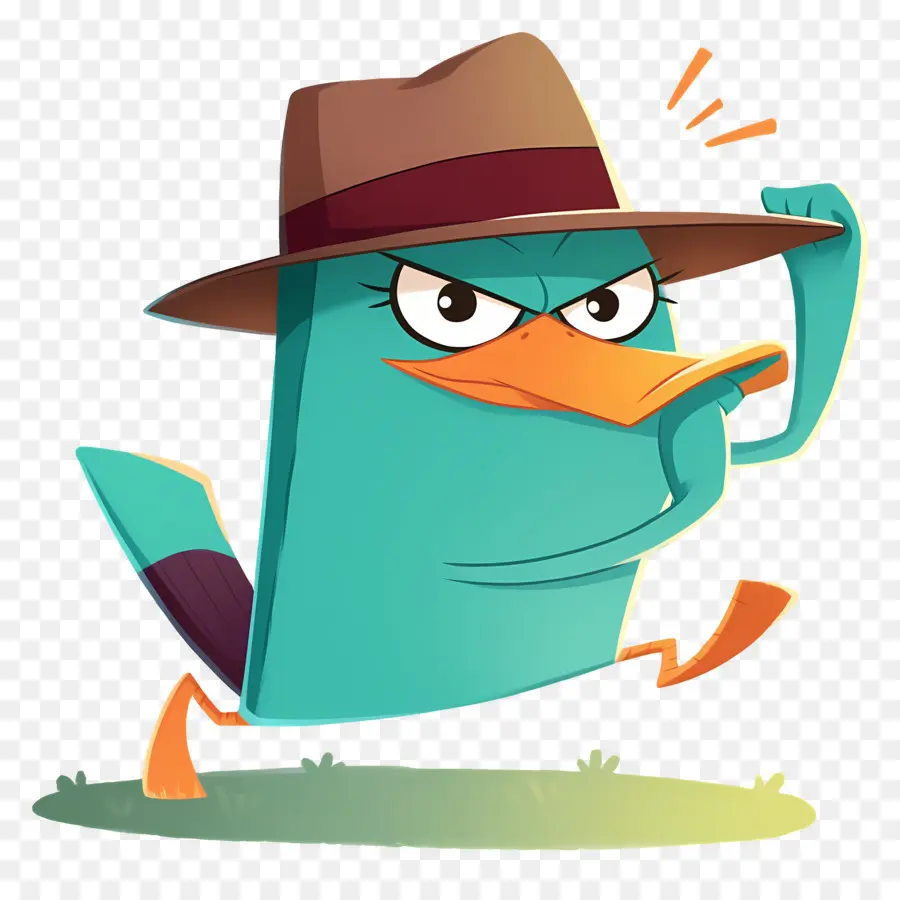 Perry El Ornitorrinco，Ornitorrinco De Dibujos Animados PNG