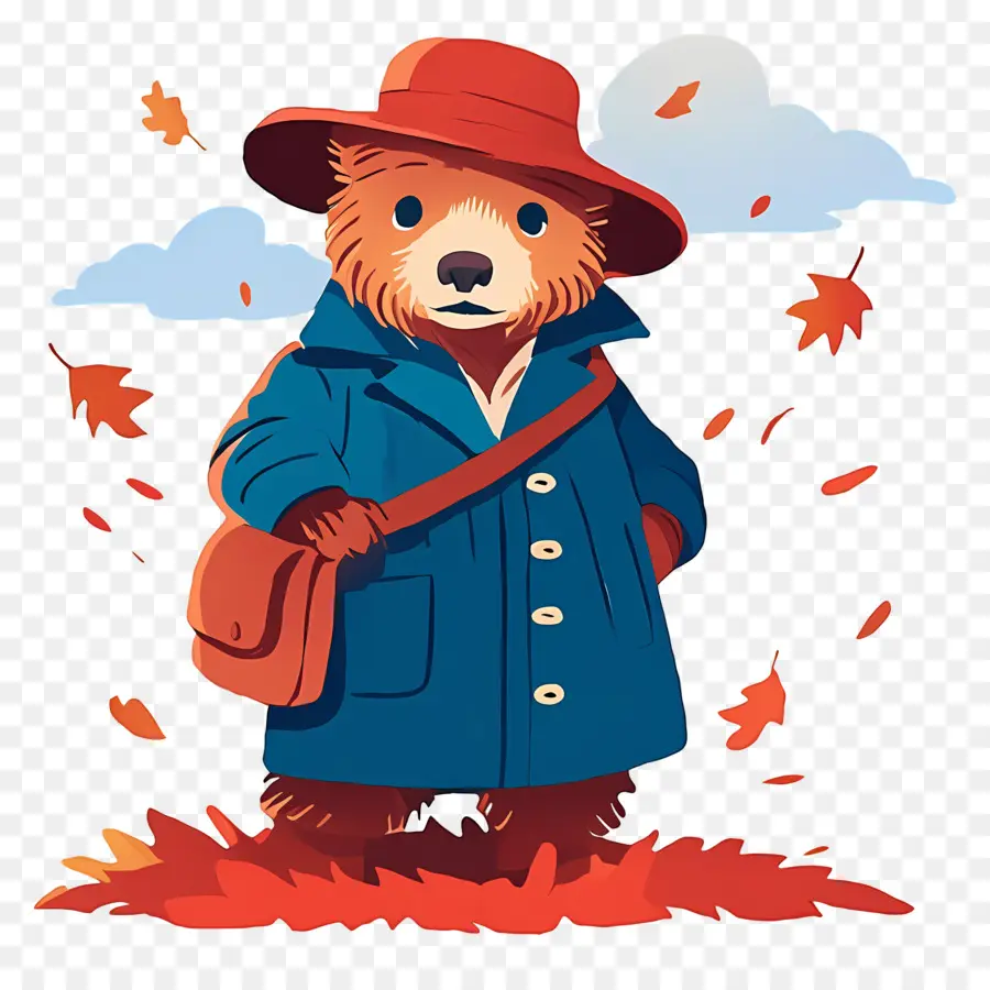 Paddington，Oso En Abrigo PNG