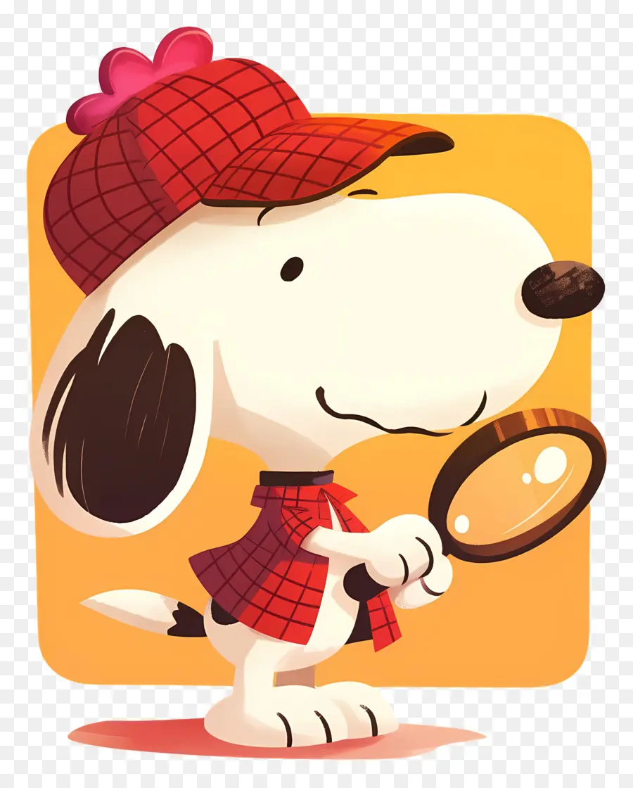 Amor Snoopy，Perro Con Lupa Y Gafas De Sol PNG