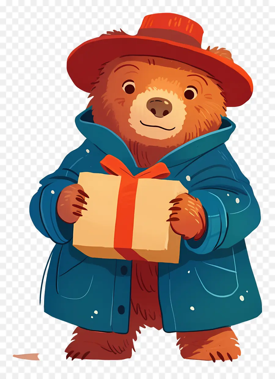 Paddington，Oso En Abrigo PNG