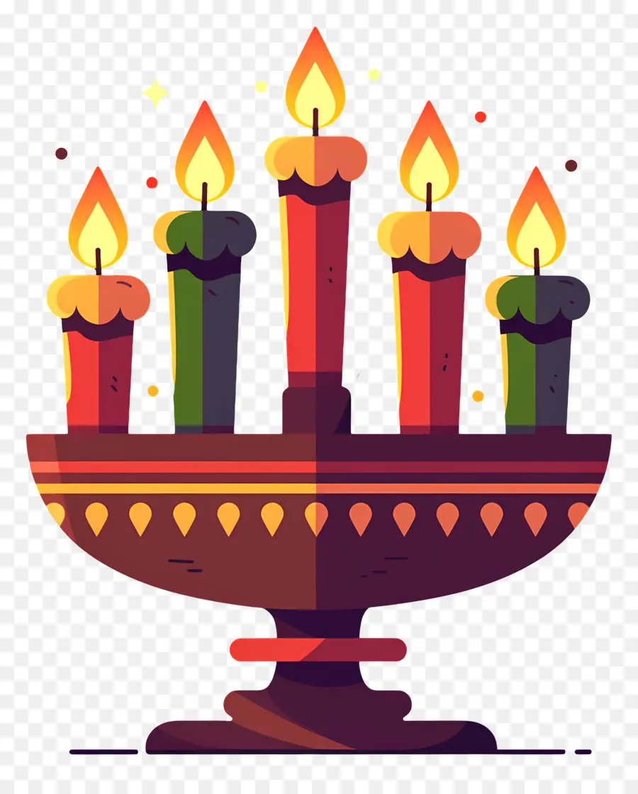 Velas Kwanzaa，Velas PNG