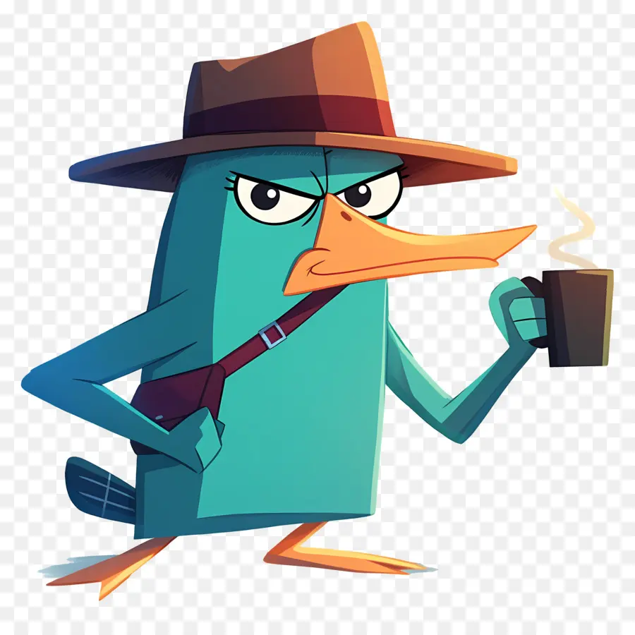 Perry El Ornitorrinco，Ornitorrinco De Dibujos Animados PNG