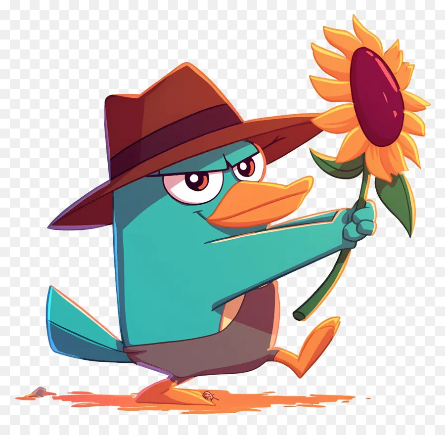 Perry El Ornitorrinco，Ornitorrinco De Dibujos Animados PNG