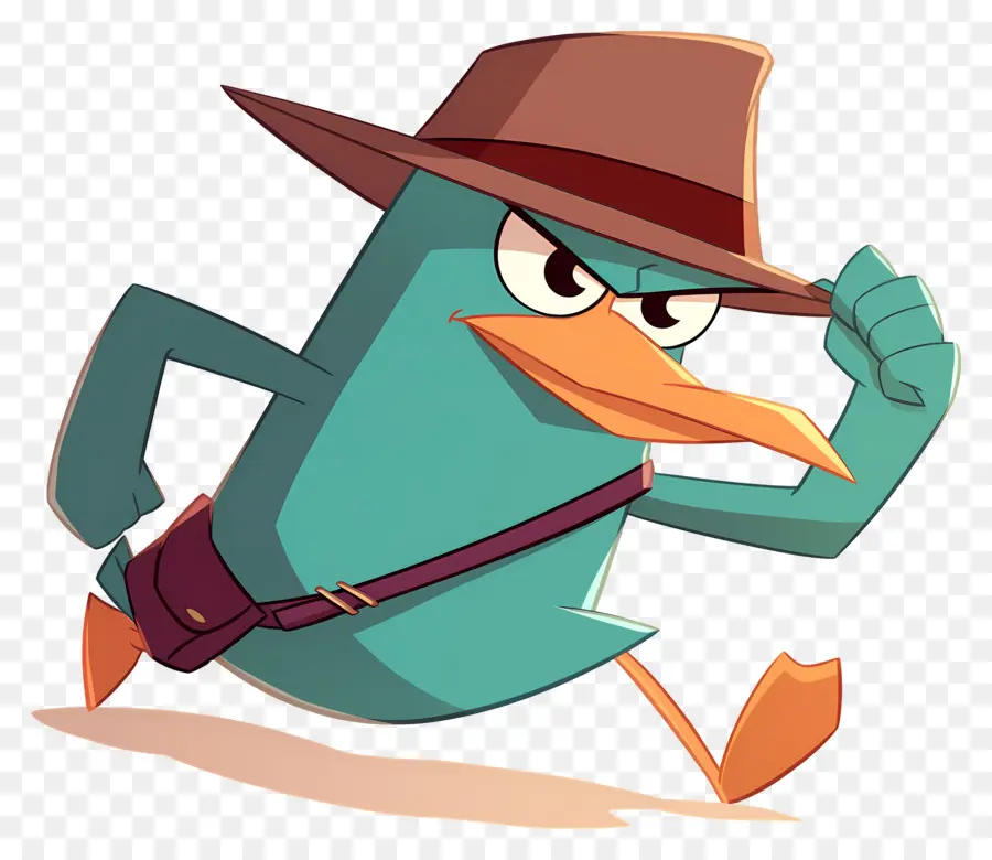 Perry El Ornitorrinco，Ornitorrinco De Dibujos Animados PNG