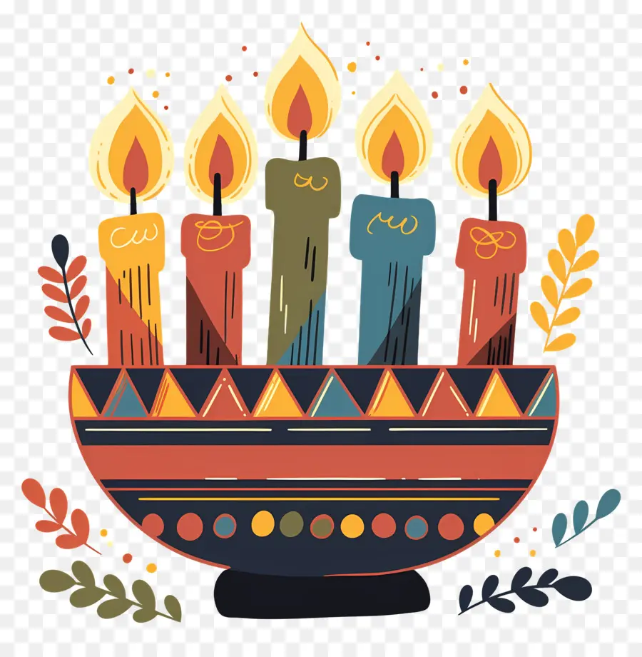 Velas Kwanzaa，Velas PNG