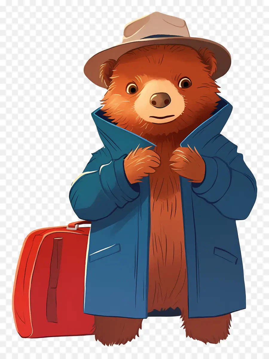 Paddington，Oso Con Taza PNG