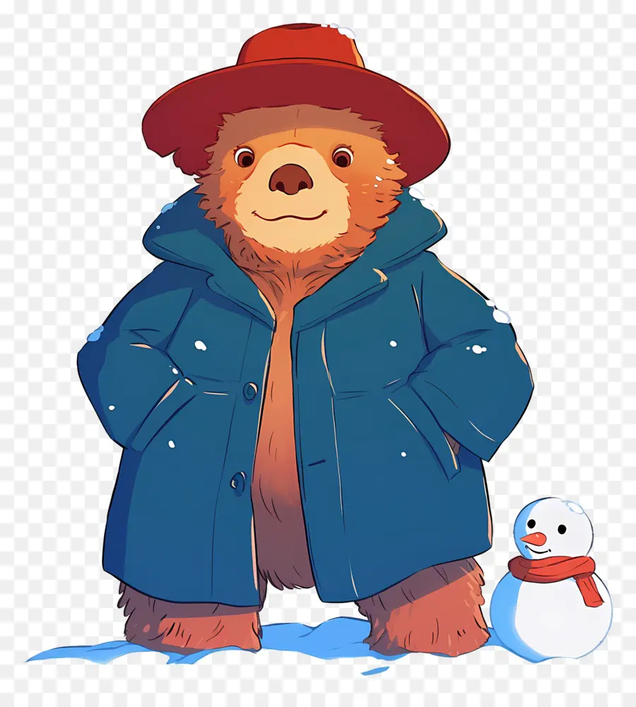 Paddington，Oso Con Sándwich PNG