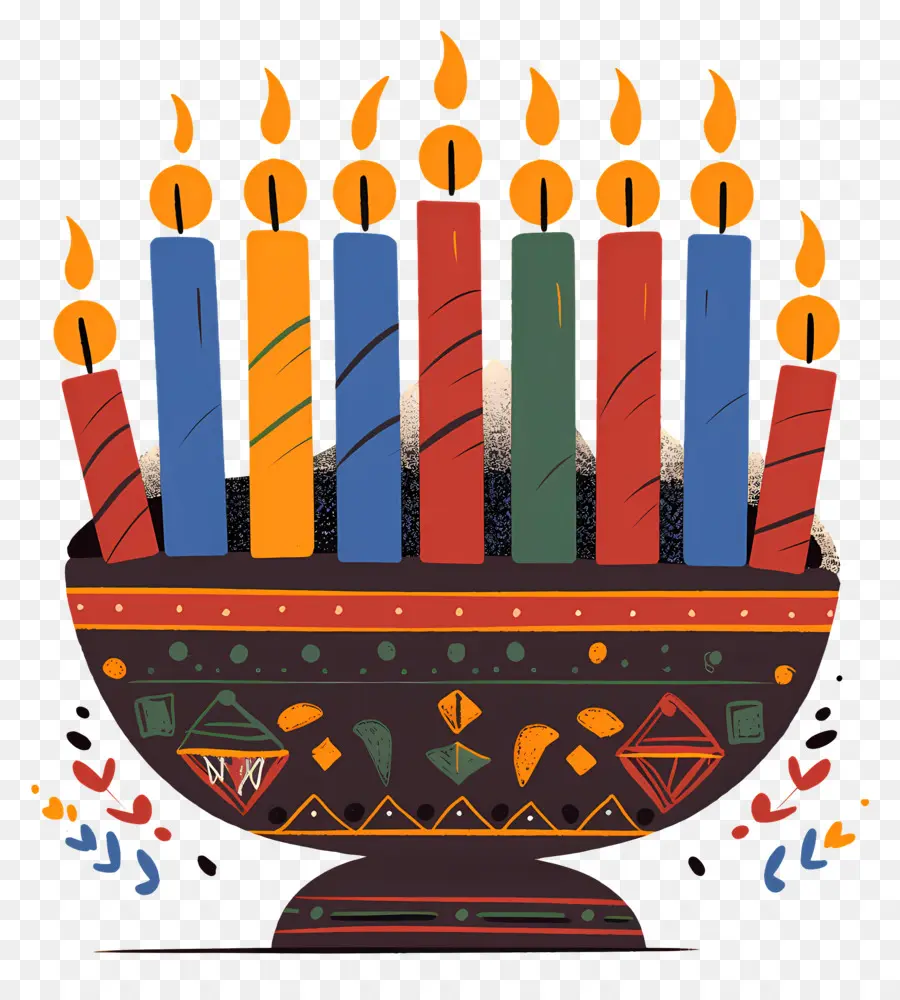 Velas Kwanzaa，Velas PNG