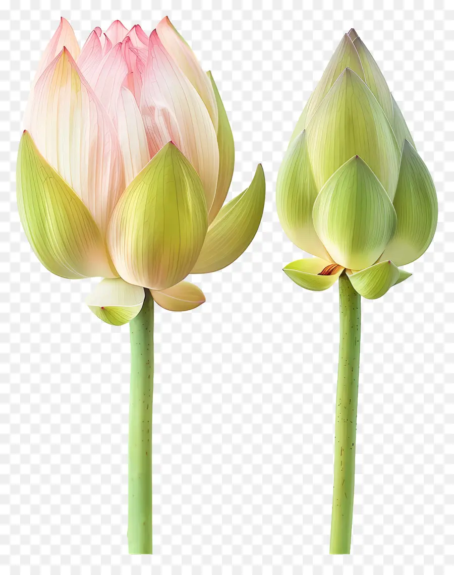 Flores De Loto，Floreciente PNG